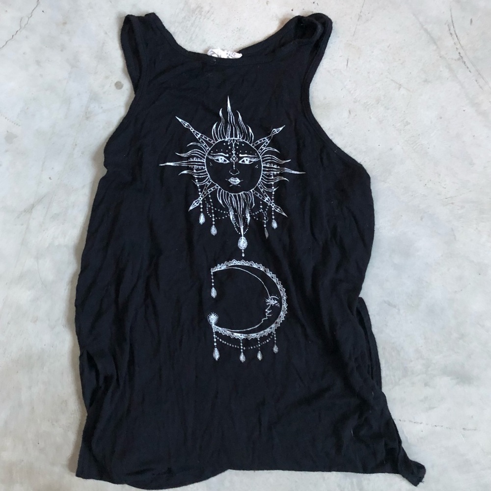 Sun and Moon Graphic Tank